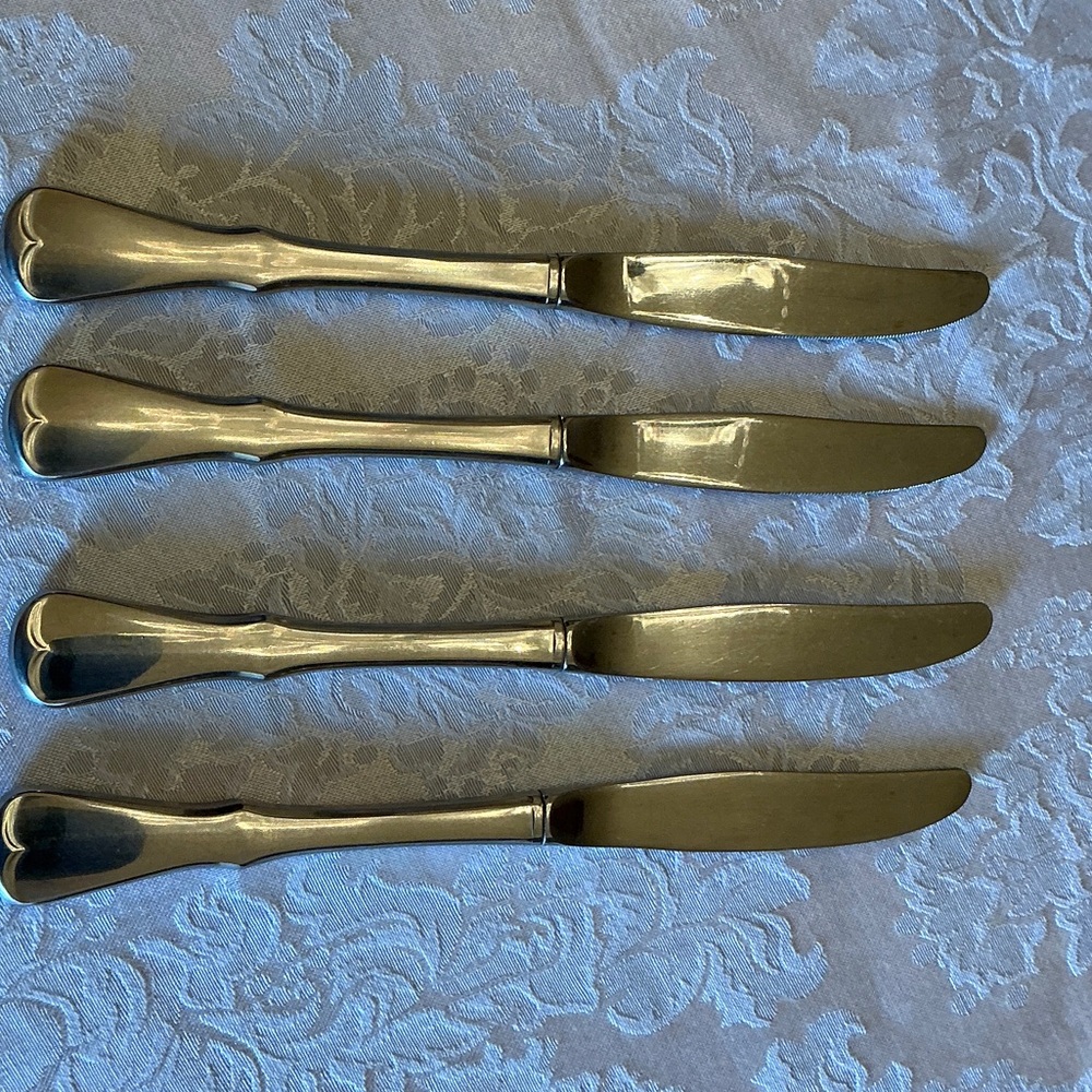 Oneida Silver Dinner Knives Set